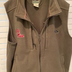 XL gray Ole Miss Drake vest